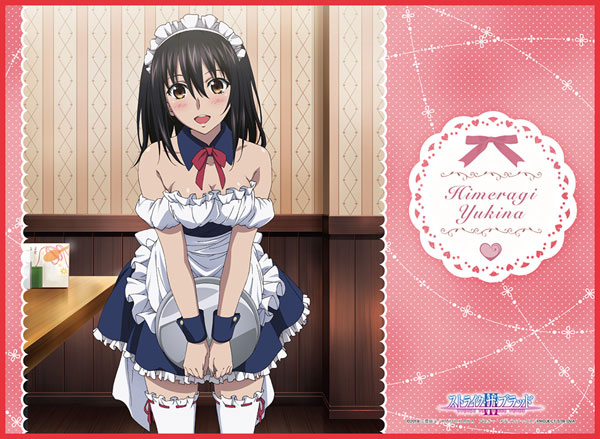TCG万能プレイマット ストライク・ザ・ブラッドIII「姫柊雪菜」メイドVer.
