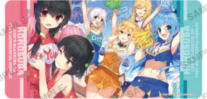 『この素晴らしい世界に祝福を！』爆焔フェア ラバープレイマット このすばチアリーダーズ