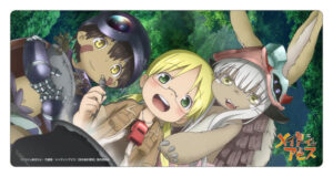 メイドインアビス ラバープレイマット 三人でアビス飯料理Ver.