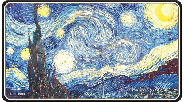名画シリーズ3 スタンダードサイズプレイマット「星月夜」