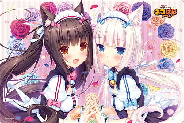 ブシロード ラバーマットコレクション Vol.577 ネコぱら『ショコラ＆バニラ』