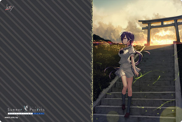 ブシロード ラバーマットコレクション Vol.601 Summer Pockets REFLECTION BLUE『水織静久』