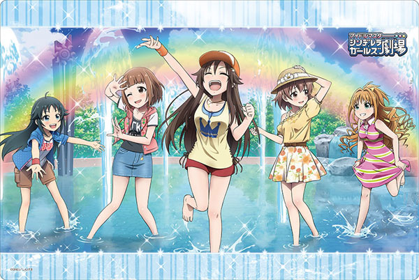 ラバーマット Vol.562 アイドルマスター シンデレラガールズ劇場『喜多日菜子・喜多見柚・南条光・日野茜・姫川友紀』