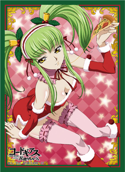 ブロッコリーキャラクタースリーブ コードギアス 反逆のルルーシュ「C.C.」クリスマスVer. パック
