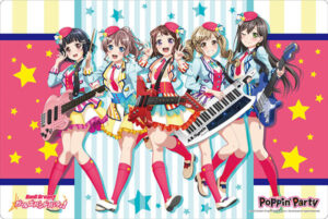 ブシロード ラバーマットコレクション Vol.839 バンドリ！ ガールズバンドパーティ！ 『Poppin’Party』