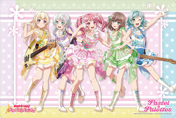ブシロード ラバーマットコレクション Vol.841 バンドリ！ ガールズバンドパーティ！ 『Pastel*Palettes』