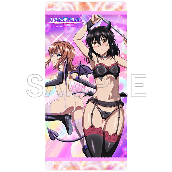 ストライク・ザ・ブラッドIV ラバープレイマット 姫柊雪菜＆江口結瞳 小悪魔の悪戯Ver.