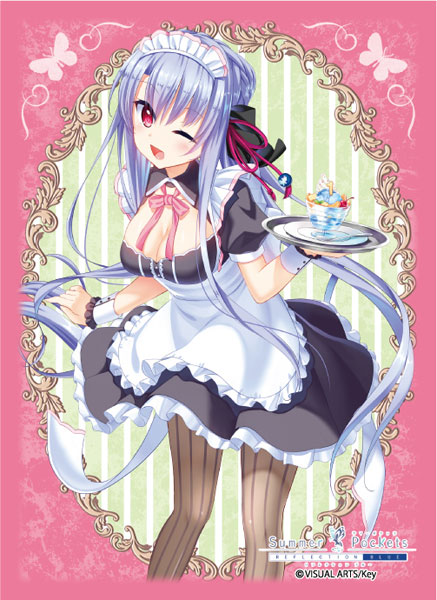 ブロッコリーキャラクタースリーブ Summer Pockets REFLECTION BLUE「空門蒼」メイドVer. パック