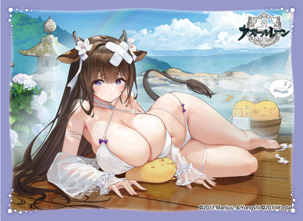 ブロッコリーキャラクタースリーブ アズールレーン「樫野」湯上がりVer. パック
