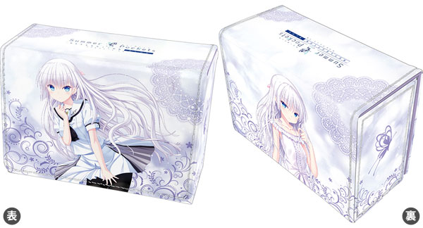 合皮製デッキケースW Summer Pockets REFLECTION BLUE「鳴瀬しろは」