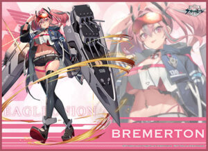 TCG万能プレイマット アズールレーン「ブレマートン」