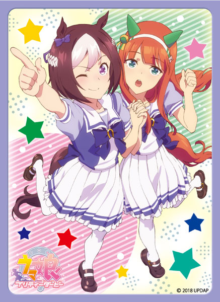 ブロッコリーキャラクタースリーブ TVアニメ『ウマ娘 プリティーダービー』「スペシャルウィーク＆サイレンススズカ」