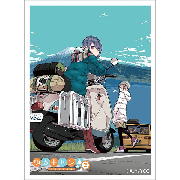 ゆるキャン△ SEASON 2 スリーブ(各務原なでしこ＆志摩リン/原作) パック