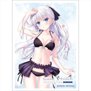 Summer Pockets REFLECTION BLUE スリーブ(鳴瀬しろは/黒水着)