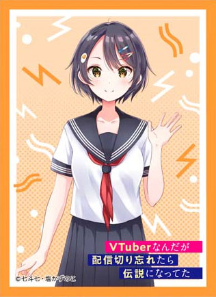 きゃらスリーブコレクション マットシリーズ VTuberなんだが配信切り忘れたら伝説になってた 朝霧晴(No.MT1213) パック