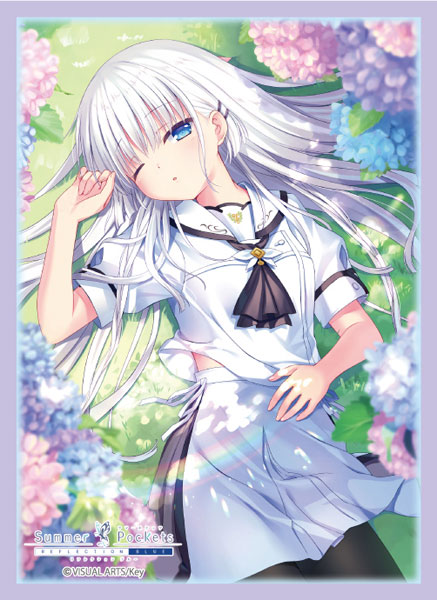 ブロッコリーキャラクタースリーブ Summer Pockets REFLECTION BLUE「鳴瀬しろは」まどろみVer. パック