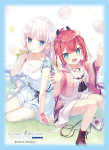 ブロッコリーキャラクタースリーブ Summer Pockets REFLECTION BLUE「夏の眩しさの中で」 パック
