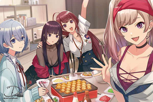ブシロード ラバーマットコレクション V2 Vol.316 D_CIDE TRAUMEREI『える・ありや・玲菜・愛莉』
