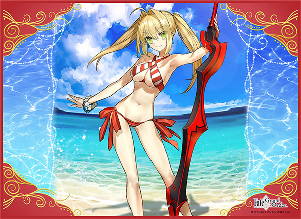 TCG万能プレイマット Fate/Grand Order「キャスター/ネロ・クラウディウス」