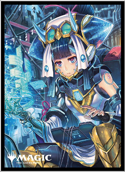 マジック：ザ・ギャザリング プレイヤーズカードスリーブ MTGS-207『神河：輝ける世界』 ≪思慮深い達人≫ パック