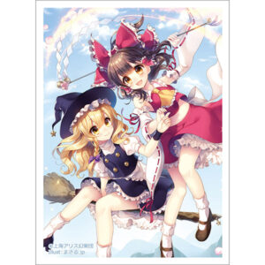 東方Project まさる.jp先生描き下ろし スリーブ(博麗霊夢＆霧雨魔理沙) パック