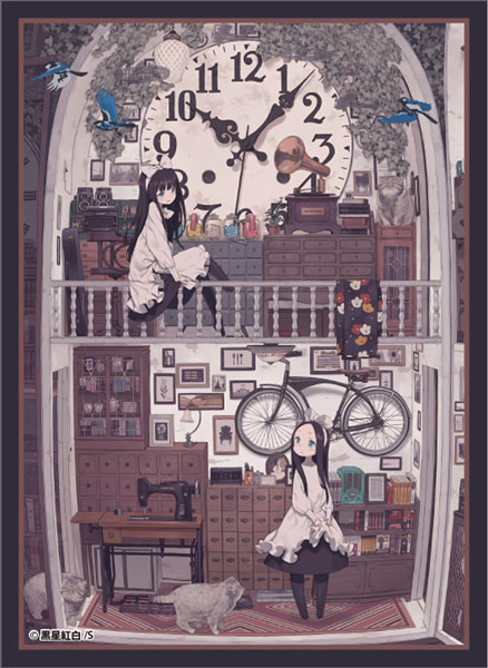 イラストスリーブNT「illust 黒星紅白」 パック