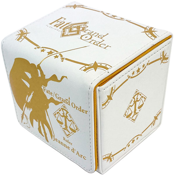 合皮製デッキケース Fate/Grand Order「ルーラー/ジャンヌ・ダルク」ゴールドVer.