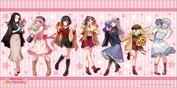 ブシロード ラバーマットコレクション V2 Vol.449 『バンドリ！ ガールズバンドパーティ！』Flower ver.