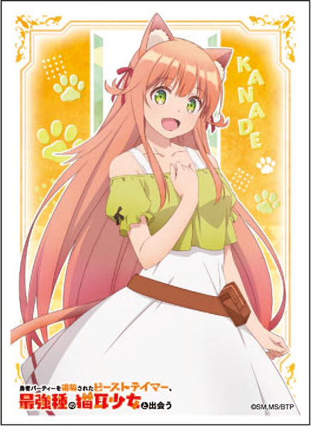 キャラクタースリーブ 勇者パーティーを追放されたビーストテイマー､最強種の猫耳少女と出会う カナデ(EN-1137) パック