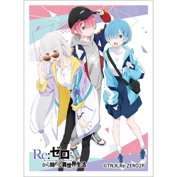 Re：ゼロから始める異世界生活 スリーブ(エミリア＆ラム＆レム) パック