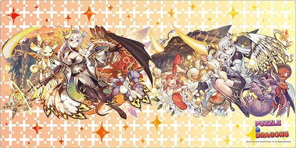 ブシロード ラバーマットコレクション V2 Vol.673 パズル＆ドラゴンズ『繋想の彩龍喚士・イデアル＆彩龍喚士の子・アルトゥラ』