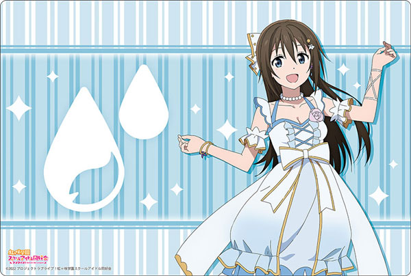 ブシロード ラバーマット V2 Vol.722 ラブライブ！虹ヶ咲学園スクールアイドル同好会『桜坂しずく』ソロアイドル衣装Vol.2ver.