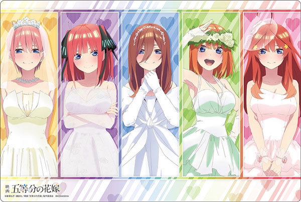 ブシロード ラバーマットコレクション V2 Vol.741 『映画 五等分の花嫁』花嫁ver.
