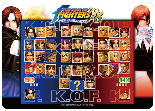 THE KING OF FIGHTERS ’98 イラストプレイマットNT DREAM MATCH NEVER ENDS