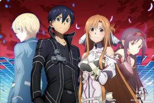 ブシロード ラバーマット V2 Vol.877 ソードアート・オンライン 10th Anniversary『キリト・ユージオ・アスナ・ユウキ』