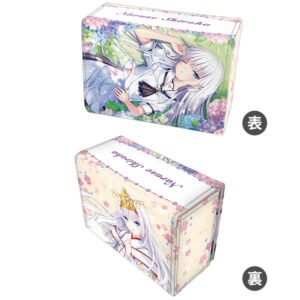合皮製デッキケースW Summer Pockets REFLECTION BLUE「鳴瀬しろは」Ver.2 リバイバル