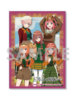 五等分の花嫁∽ キャラクタースリーブ～British Style～ 6.集合 パック