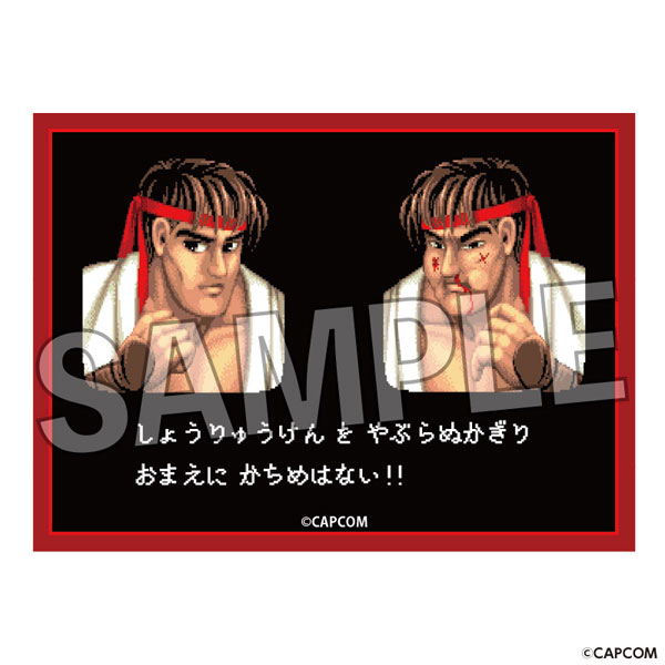 ストリートファイターII イラストスリーブNT リュウ パック