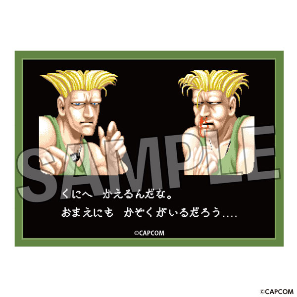 ストリートファイターII イラストスリーブNT ガイル パック