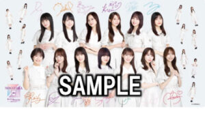 乃木坂46 プレイマット 4期生デザイン