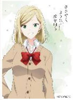 キャラクタースリーブ TVアニメ 『ささやくように恋を唄う』 水口亜季 (EN-1351) パック