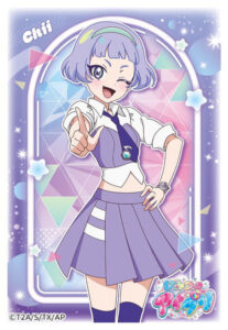 ひみつのアイプリ キャラクタースリーブミニ ENS-08 真実夜チィ パック