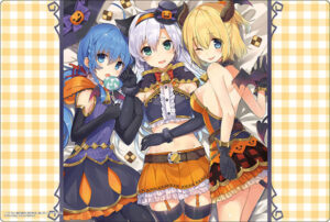 ラバーマットコレクション V2 Vol.1586 ロクでなし魔術講師と禁忌教典『システィーナ＆ルミア＆リィエル』ハロウィンver.