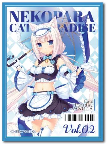 NEKOPARA CATS PARADISE ネコぱら カードスリーブ バニラ 65枚入り パック