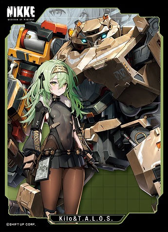きゃらスリーブコレクション マットシリーズ 勝利の女神：NIKKE 「キロ＆タロス」(No.MT2100) パック