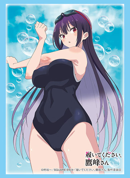 ブシロード スリーブコレクション ハイグレード Vol.4838 TVアニメ「履いてください、鷹峰さん」『鷹峰高嶺』水着ver.