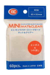 ミニキャラクタースリーブガード マット＆クリアー パック