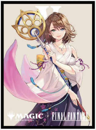マジック：ザ・ギャザリング プレイヤーズカードスリーブ MFS-12 キャラクター ボーダーレス版≪大召喚士、ユウナ≫