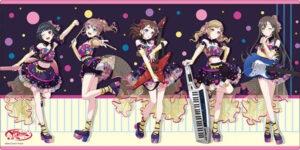 ブシロード ラバーマットコレクション V2 Vol.1697 BanG Dream！『Poppin’Party』10周年ver.