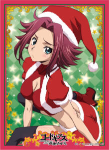 ブロッコリーキャラクタースリーブ コードギアス 反逆のルルーシュ「カレン」クリスマスVer. パック